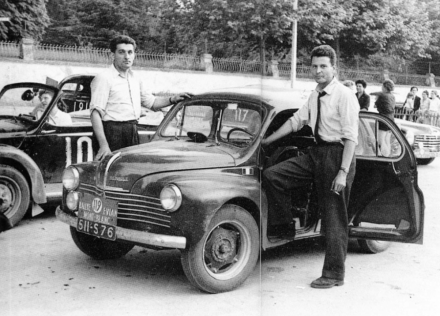 Jean Redele – Renault 4 CV.