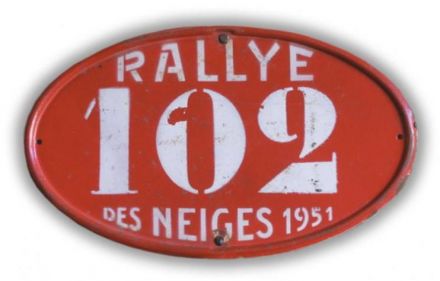 Rallye des Neiges 1951