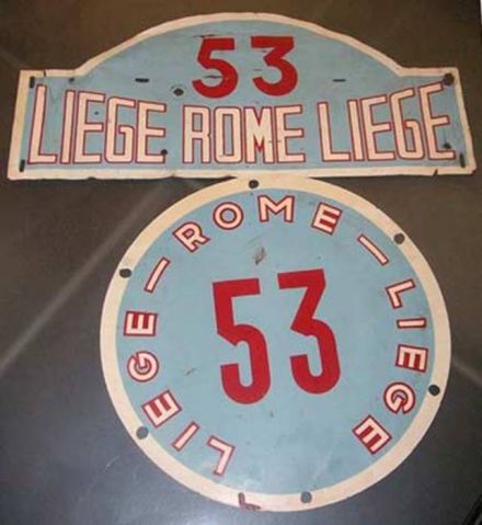 Rally Liege-Roma-Liege 1951