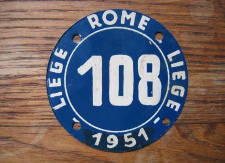 Rally Liege-Roma-Liege 1951