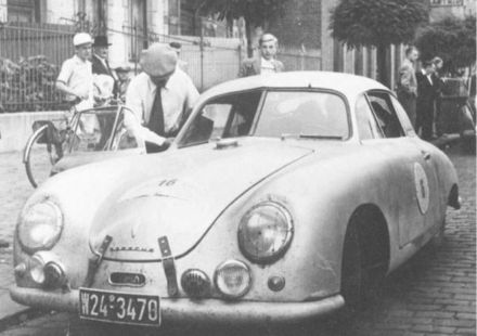 Petermax Müller i Huschke von Hanstein – Porsche 356 SL.