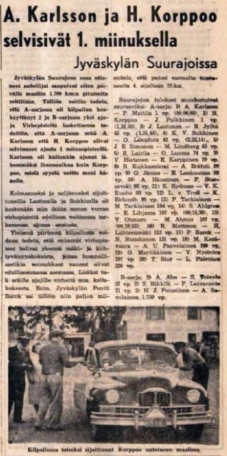 Rajd 1000 Jezior 1951