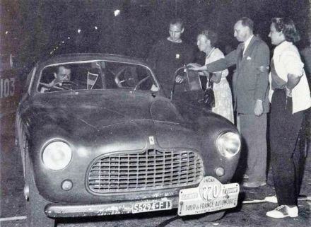 Elio Checcacci i Philippe Schell – Ferrari 212 Export.