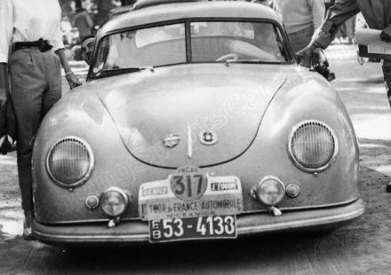 Kurt Sauter i Willi Rath – Porsche 356.