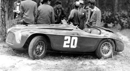 Jim Kimberly – Ferrari 166 MM.
