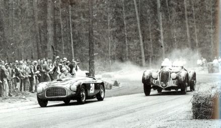 Jim Kimberly – Ferrari 166 MM.