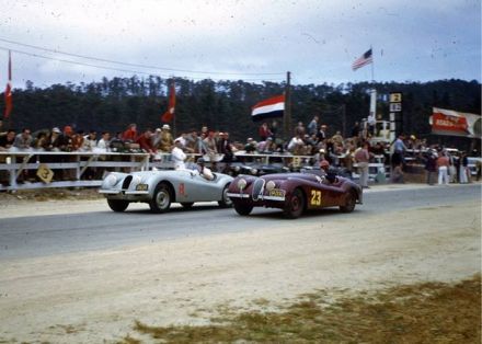 Dick Jackson, Bob Menefee – Jaguary XK 120.