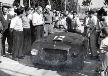 Domenico Tramontana i Andrea Cardella – Ferrari 166 MM.
