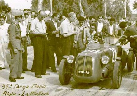 Vincenzo La Mattina i Franco Tagliavia – Siata 1100 Fiat.