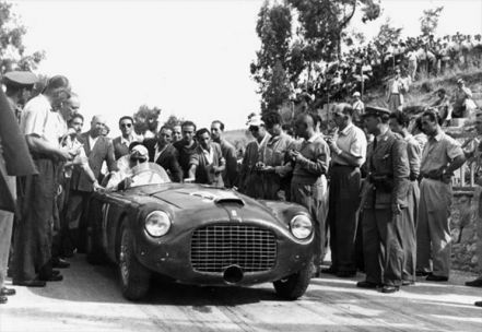Piero Scotti i Giulio Cantini – Ferrari 212 Export.