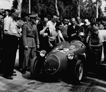 Francesco Sartarelli – Siata Fiat Sartarelli 750 Sport.