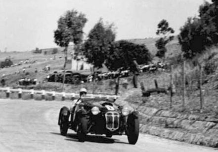T.A.S.O.Mathieson i Jacques Pollet – Frazer Nash Le Mans Replica.