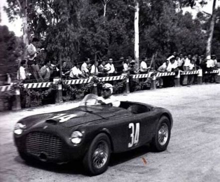 Piero Scotti i Giulio Cantini – Ferrari 212 Export.