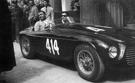 Elio Checcacci i Bardazzi – Ferrari 166 MM.
