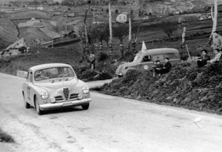 La Motta i Faraco – Alfa Romeo 1900 Berlina.