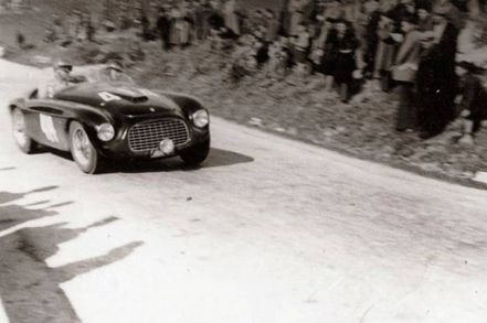 Elio Checcacci i Bardazzi – Ferrari 166 MM.