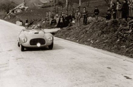 Salvatore Russo Velis i Salvatore Scuderi – Ferrari 166 MM.