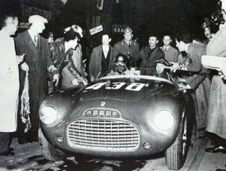 Piero Taruffi i Ettore Salani – Ferrari 212 Export.