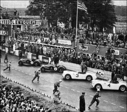 Sydney Allard i Tom Cole,  Alfred Hitchings i Peer Reece – Allardy J2 Cadillac, Briggs Cunningham i George Huntoon, Phil Walters i John Fitch – Cunninghamy C2 R Chrysler.
