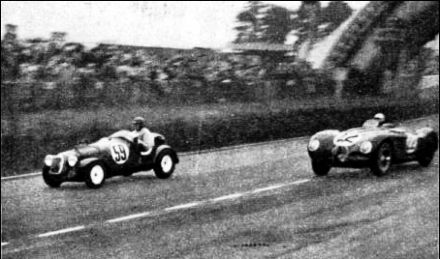 Sydney Allard i Tom Cole,  Alfred Hitchings i Peer Reece – Allardy J2 Cadillac, nr.3. Briggs Cunningham i George Huntoon, Phil Walters i John Fitch – Cunninghamy C2 R Chrysler.