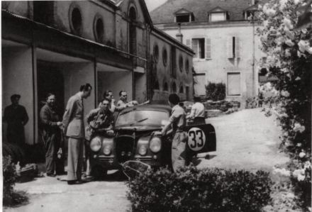 Giovanni Lurani i Giovanni Bracco – Lancia Aurelia B20.
