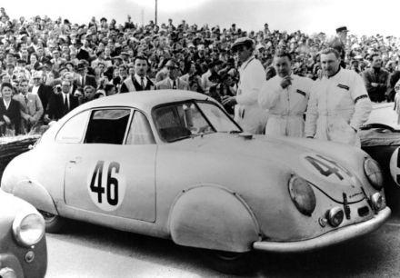 Auguste Veuillet i Edmond Mouche – Porsche 356 SL.