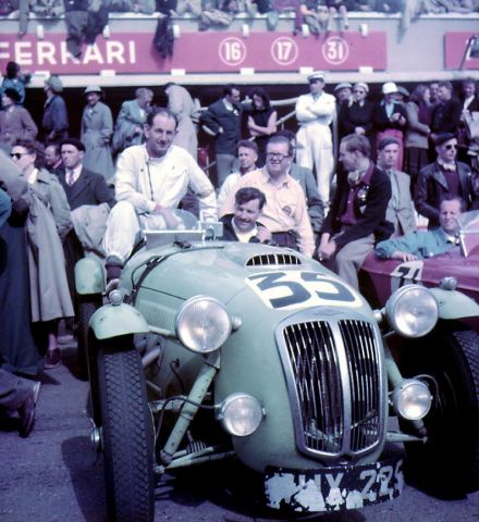Eric Winerbottom i John Marshall – Frazer Nash Le Mans Replica.