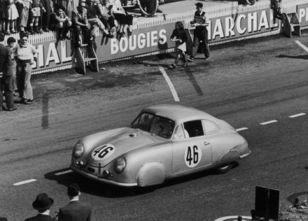Auguste Veuillet i Edmond Mouche – Porsche 356 SL.