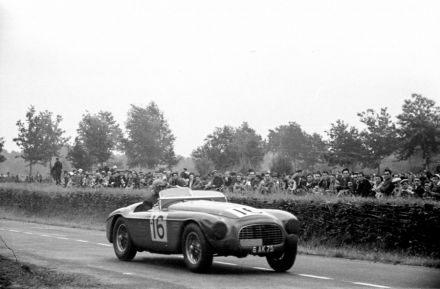 Louis Chiron i “Helde” – Ferrari 340 America Barchetta.