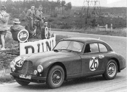 Lance Macklin i Eric Thompson – Aston Martin DB2.