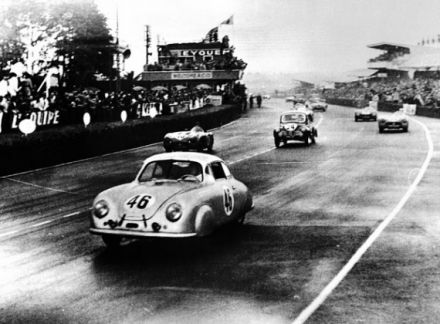 Nr.46. Auguste Veuillet i Edmond Mouche – Porsche 356 SL. 
