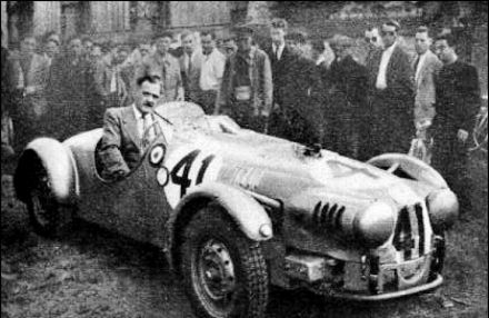 Tommy Wisdom i Tommy Wise – Jowett Jupiter R1.