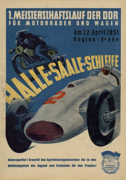 Halle Saaleschleiferennen - 1951r