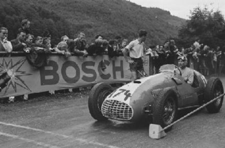 Rudi Fischer – Ferrari 212.