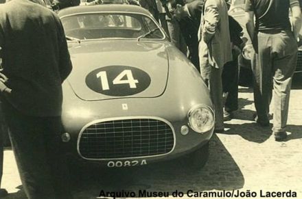 Casimiro de Oliveira – Ferrari 340 America Berlinetta Vignale.