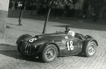 Conde de Monte Real – Ferrari 166 MM Spider Corsa.
