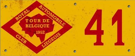 Rallye Tour de Belgique 1952r