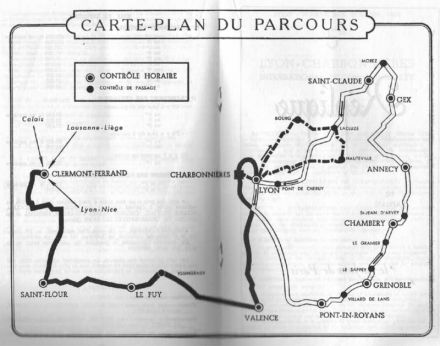 Rallye Lyon Charbonnieres 1952