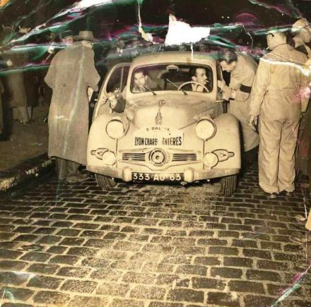 Rallye Lyon - Charbonnieres 1952