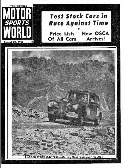 Coupe des Alpes 1952