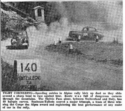 Coupe des Alpes 1952