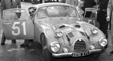 Marc Gignoux i Francoise Gignoux – DB 750 Panhard.