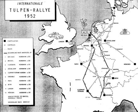 Rajd Tulipanów - 1952r.