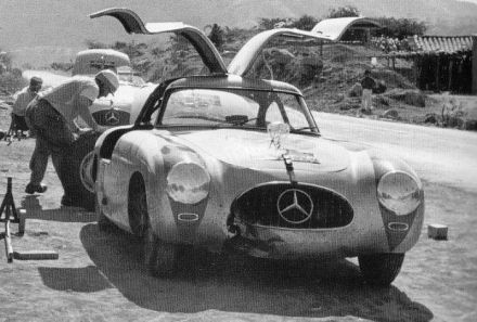 Hermann Lang i Erwin Grupp – Mercedes Benz 300 SL.