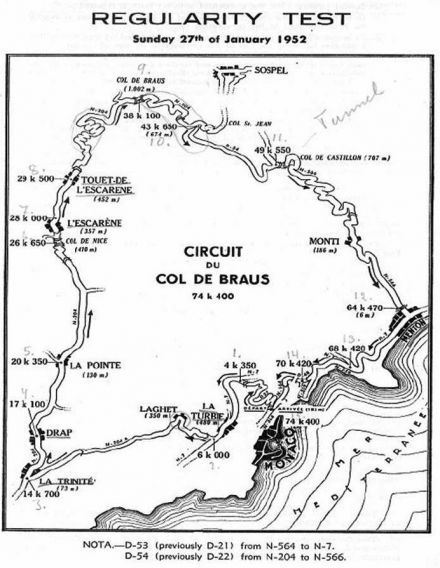 22 Rallye Monte Carlo 1952