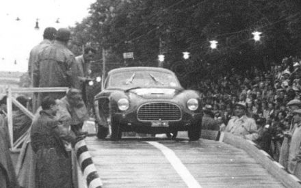 E.Bergamo i Alessandro Bergamo - Ferrari 212 Export Berlinetta Touring.