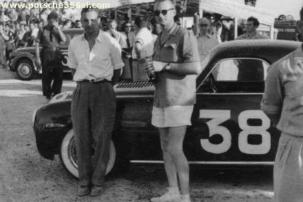 Olivier Gonzague i Bernard Dubly – Simca 8 Sport.