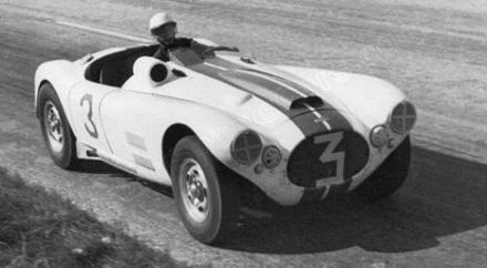 John Fitch i George Rice - Cunningham C4 R Chrysler.