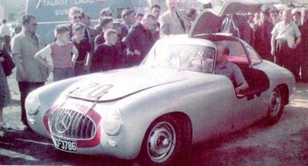 Theo Helfrich i Helmut Niedermayr – Mercedes Benz 300 SL.