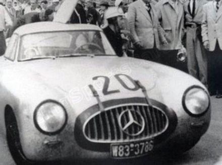 Theo Helfrich i Helmut Niedermayr – Mercedes Benz 300 SL.